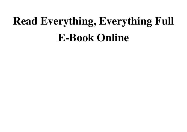 everything everything pdf full book free