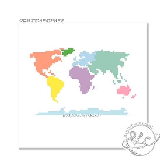 pdf file of world map