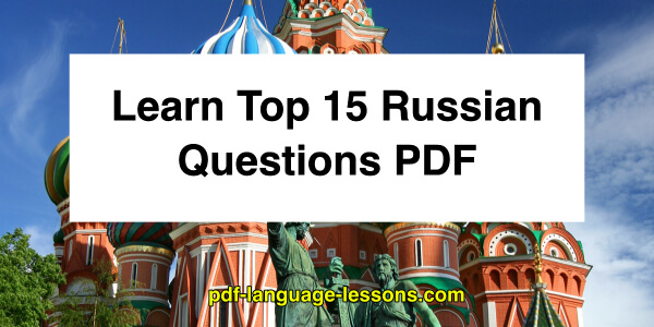 russian language in 25 lessons pdf