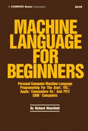 machine language for beginners pdf