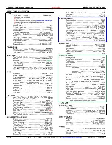 fsx mooney bravo checklist pdf