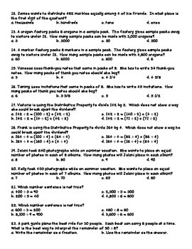 math quiz for grade 4 pdf