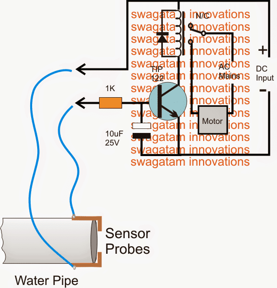 water level sensor circuit pdf