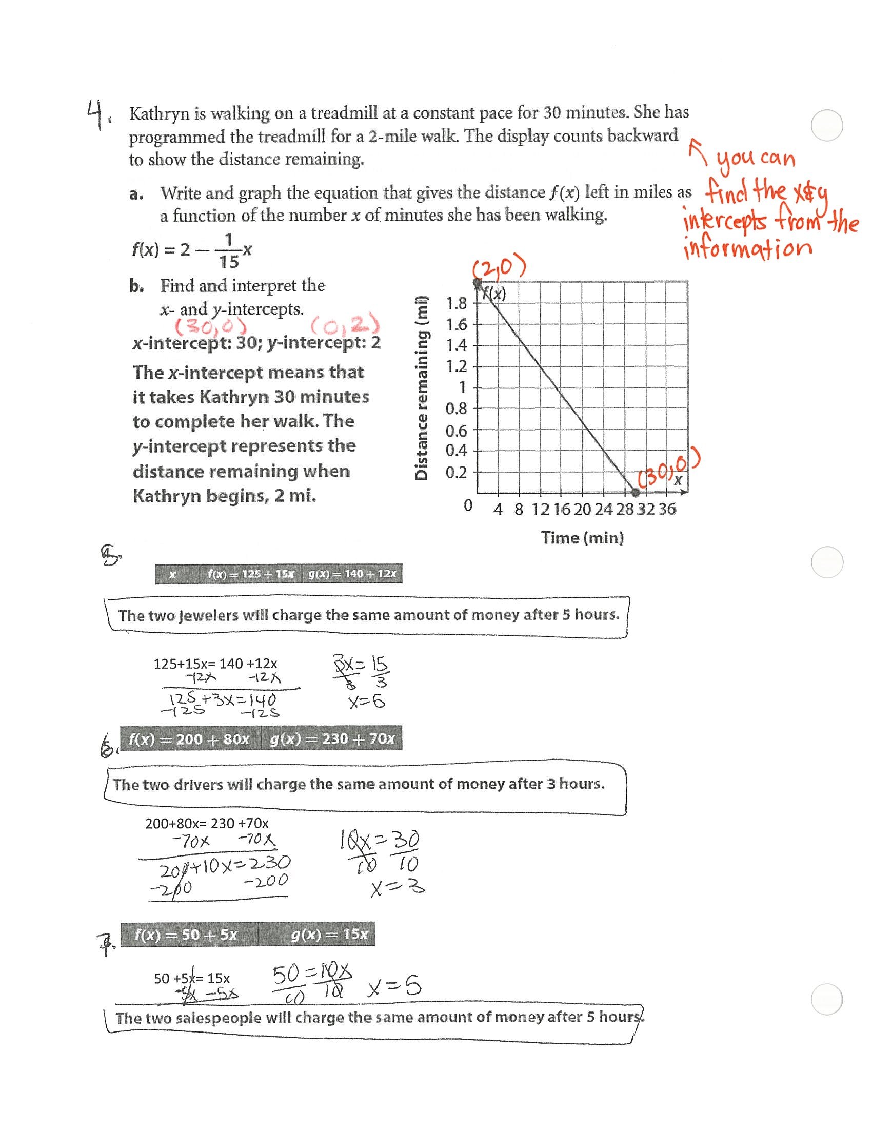 linear equations questions and answers pdf