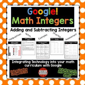 adding and subtracting integers notes pdf