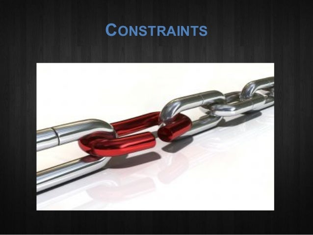 the theory of constraint pdf