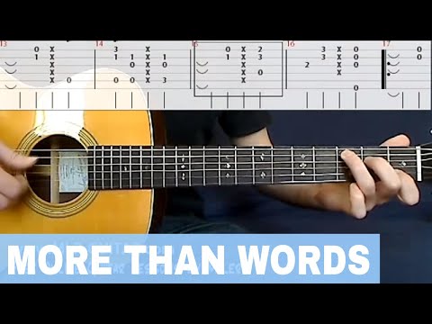 more than words chords pdf