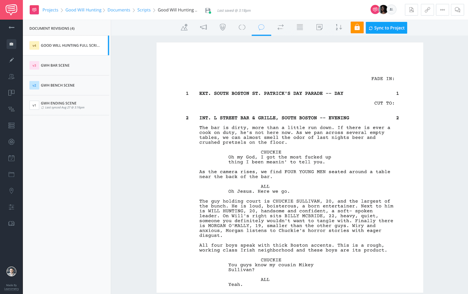 the good girl script pdf