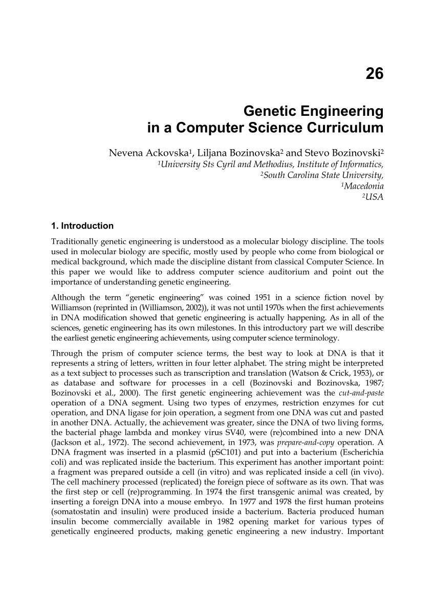 tools of genetic engineering pdf
